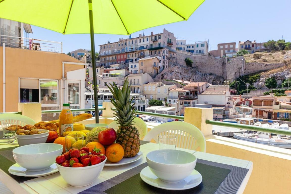 Au Vallon -Terrasse de Rêve sur le Vieux Port Marseille Extérieur photo