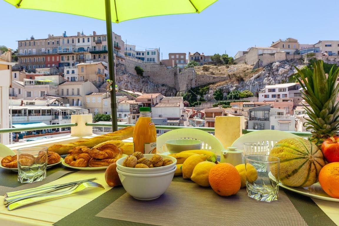 Au Vallon -Terrasse de Rêve sur le Vieux Port Marseille Extérieur photo